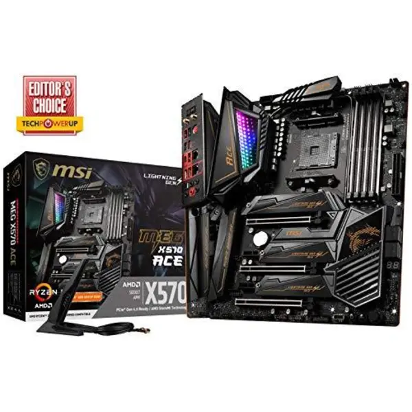 مادربرد DDR4 MSI MEG مدل X570 ACE MSI MEG X570 ACE AM4 Motherboard - 2