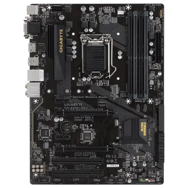 مادربرد گیگابایت مدل GA-B250-HD3 rev. 1.0 GIGABYTE GA-B250-HD3 rev. 1.0 Motherboard - 5