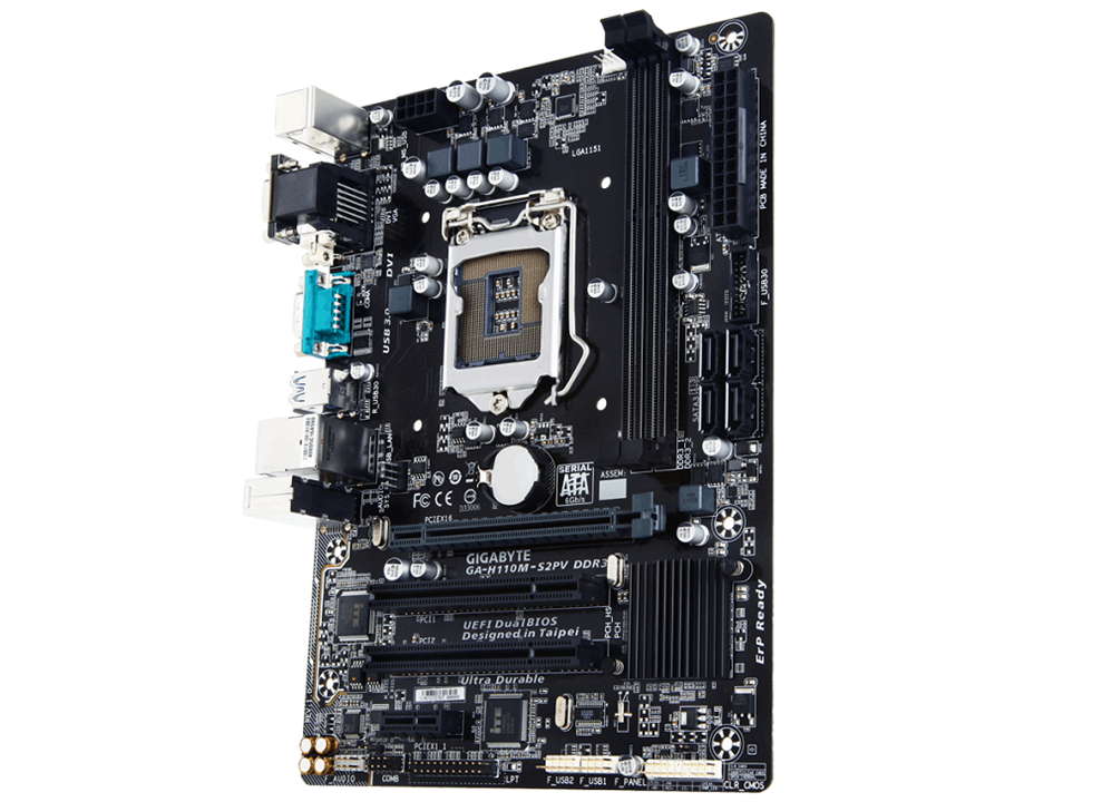 GigaByte GA-H110M-S2PV DDR3 LGA 1151 Motherboard