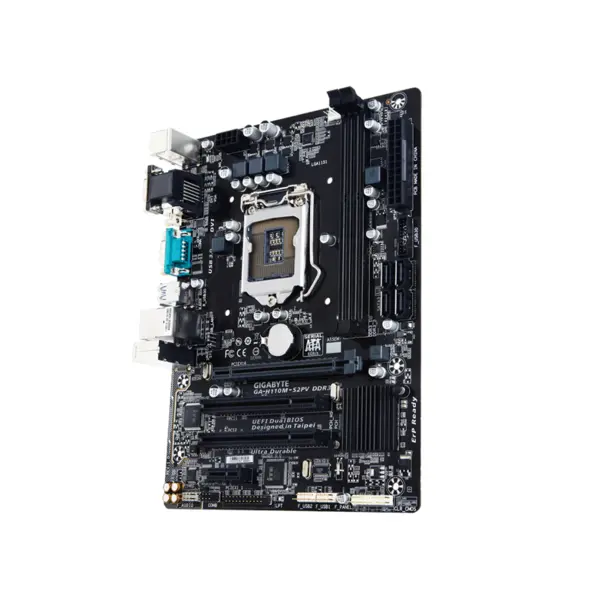 مادربورد گیگابایت مدل GA-H110M-S2PV DDR3 GigaByte GA-H110M-S2PV DDR3 LGA 1151 Motherboard - 4
