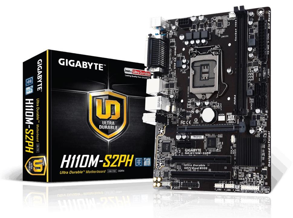 GIGABYTE GA-H110M-S2PH Motherboard