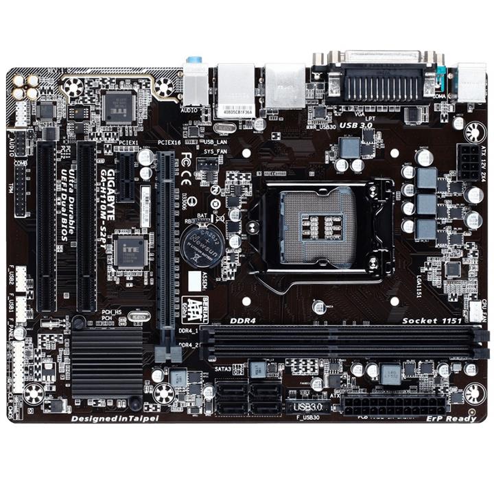 GIGABYTE GA-H110M-S2PT Motherboard