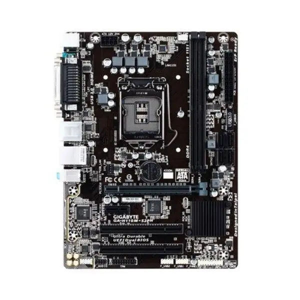 مادربرد گیگابایت GA-H310M-S2H V2 سوکت 1151 Gigabyte GA-H310M-S2H V2 LGA 1151 Motherboard - 2