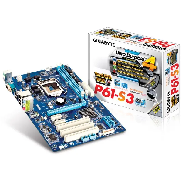 مادربرد گیگابایت مدل GA-P61-S3 GIGABYTE GA-P61-S3 - 3