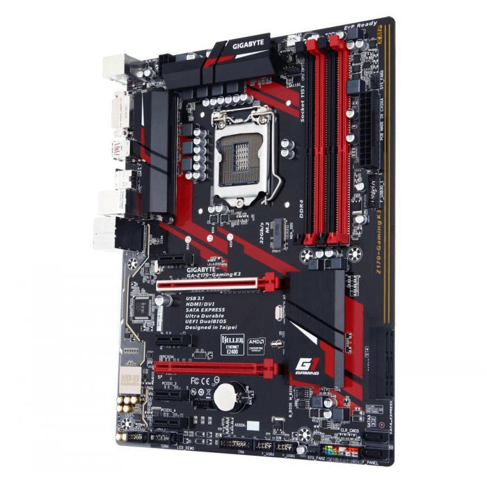 GIGABYTE GA-Z170-GAMING K3 rev1.0 Motherboard