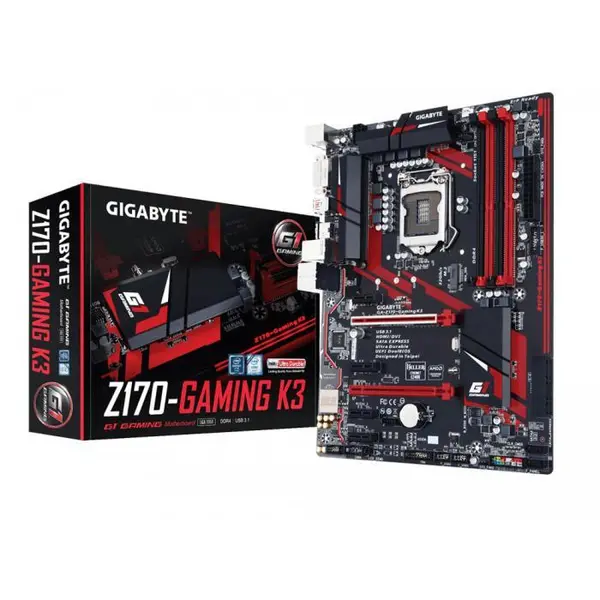 مادربرد گیگابایت مدل GA-Z170-GAMING K3 rev1.0 GIGABYTE GA-Z170-GAMING K3 rev1.0 Motherboard - 3