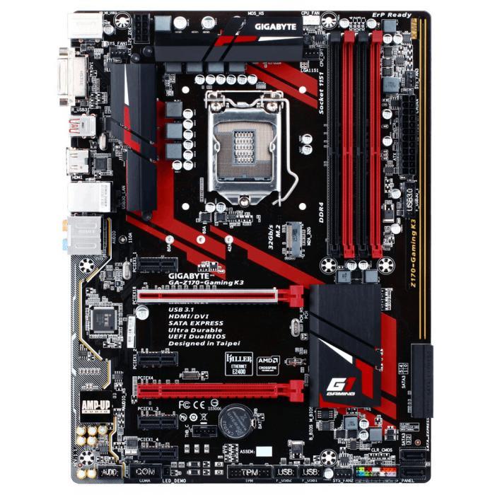 GIGABYTE GA-Z170-GAMING K3 rev1.0 Motherboard