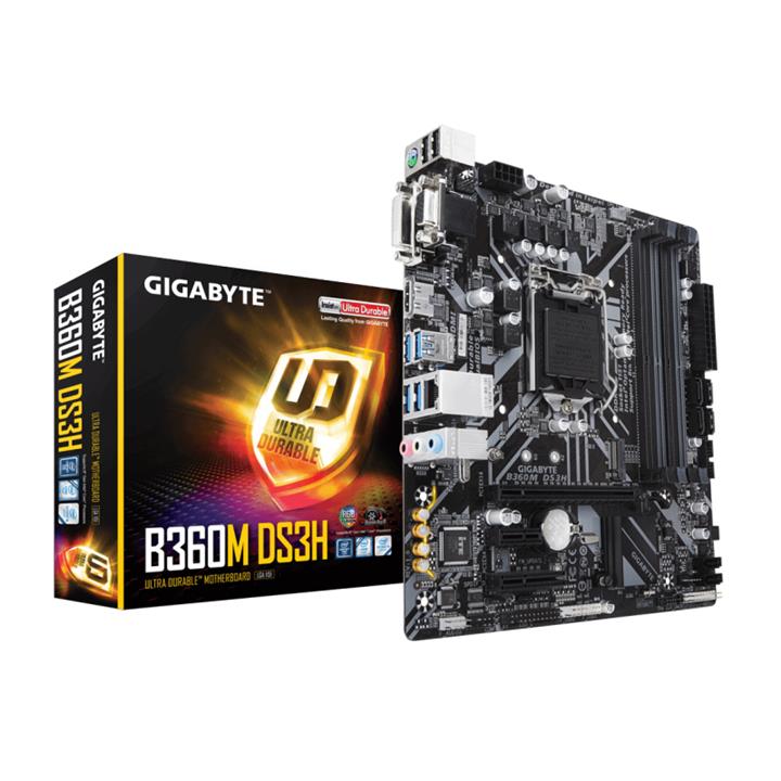 مادربرد GIGABYTE B360M DS3H – کارکرده