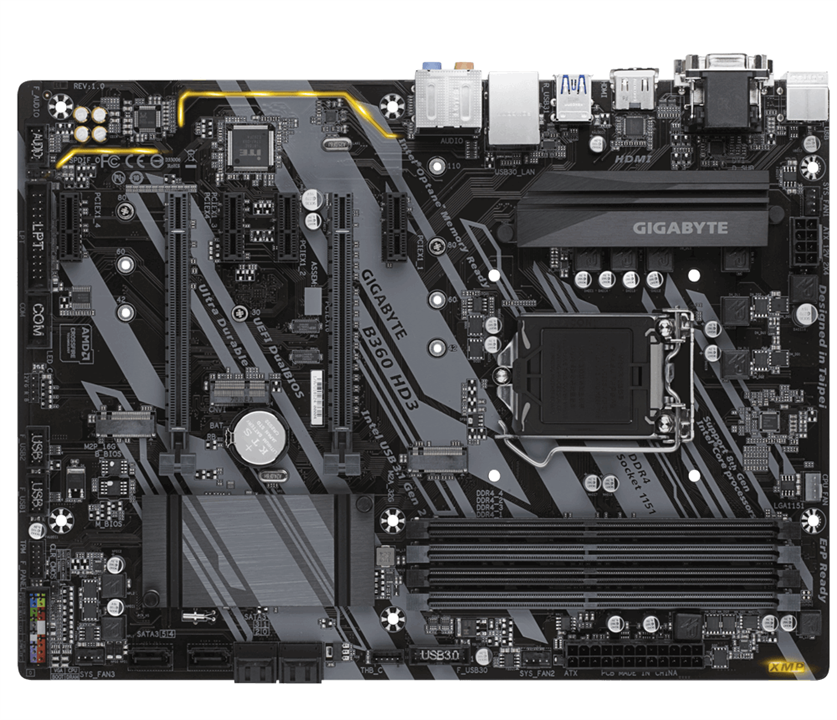 MB: Gigabyte B360M HD3