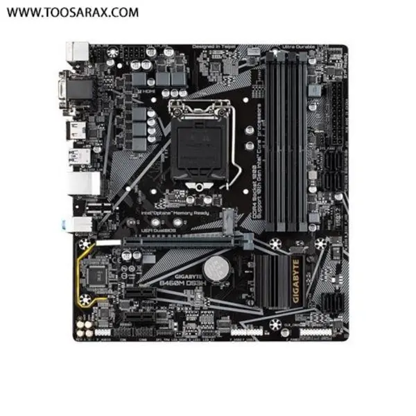 مادربرد گیگابایت مدل GIGABYTE B460M-DS3H Rev1.0 Motherboard: Gigabyte B460M DS3H - 4