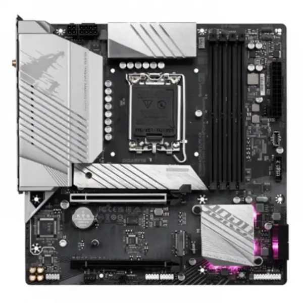 مادربرد Gigabyte مدل B760M AORUS ELITE AX rev. 1.0 GigaByte B760M AORUS ELITE AX DDR4 rev. 1.0 LGA 1700 13th Gen Micro ATX Motherboard