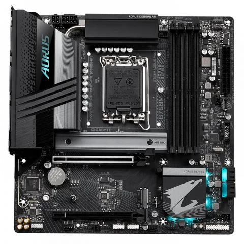 GigaByte B760M AORUS PRO rev. 1.0 LGA 1700 DDR4 13th Gen ATX Motherboard