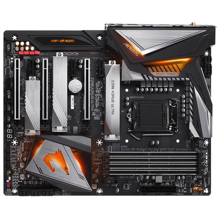 مادربرد Gigabyte DDR4 مدل GAMING Z390 AORUS ULTRA REV1.0