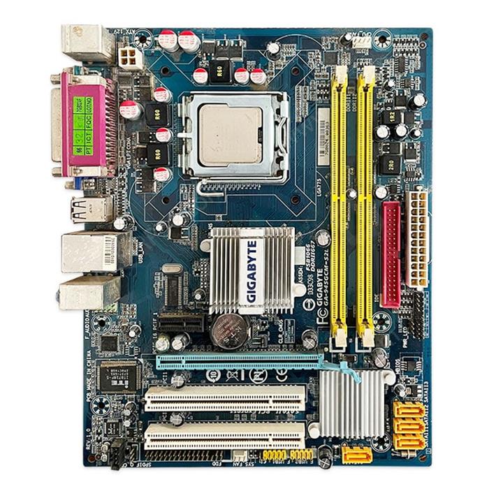 باندل مادربرد Gigabyte GA 945CM S2L و پردازنده Intel Pentium E6500 *استوک