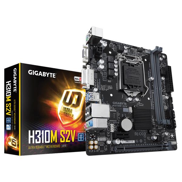 Gigabyte H310M S2v LGA 1151 Motherboard