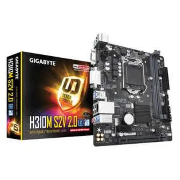 مادربرد گیگابایت مدل Gigabyte H310M-S2V 2.0 Gigabyte H310M S2v LGA 1151 Motherboard - 5