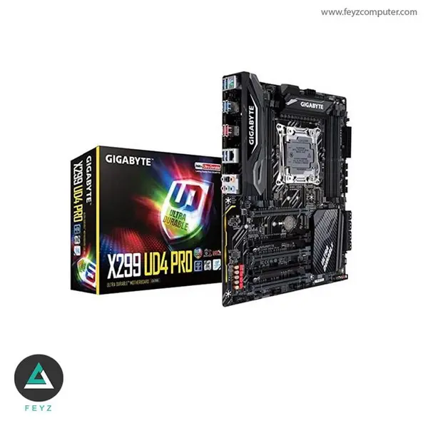مادربرد گیگابایت GIGABYTE X299 UD4 PRO Gigabyte X299 UD4 PRO LGA 2066 MOTHERBOARD - 2