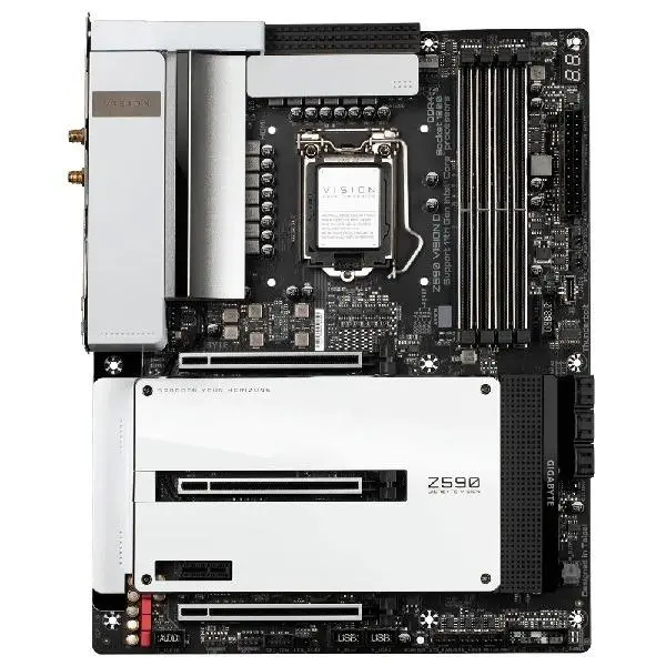 مادربرد گیگابایت مدل GIGABYTE Z590 VISION D Gigabyte Z590 VISION D LGA 1200 Motherboard - 3