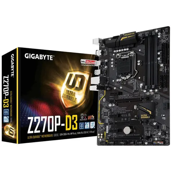 مادربرد GIGA GA-Z270P-D3 MB: Gigabyte GA-Z270P-D3 - 5