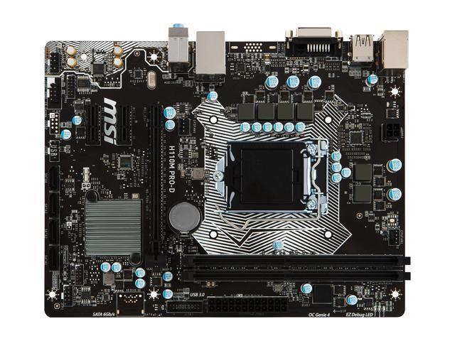 MSI H110M Pro-D Motherboard