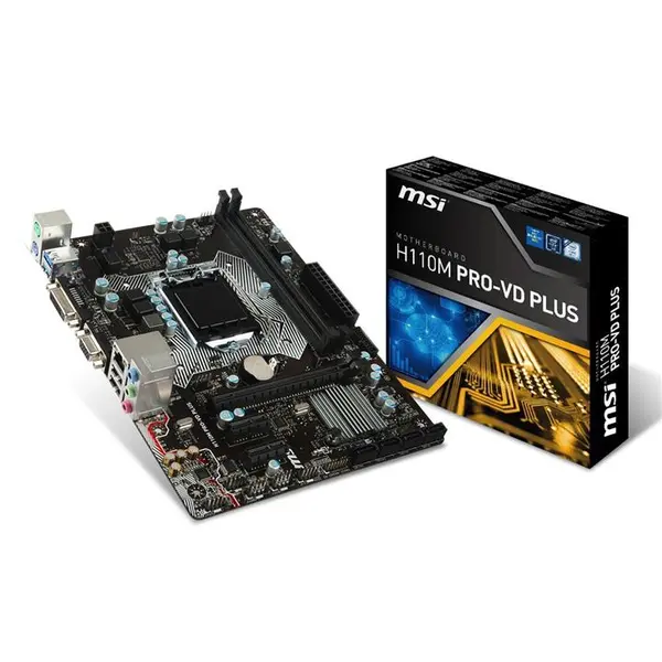مادربرد ام اس آی مدل H110M PRO-VH PLUS MSI H110M PRO-VH PLUS Motherboard - 5