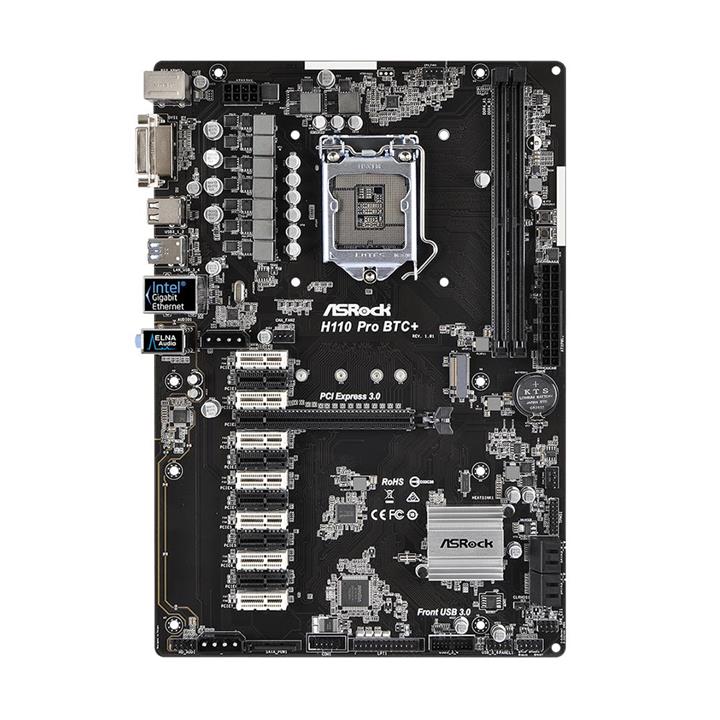 مادربرد ازراک مدل H110 Pro BTC Asrock H110 Pro BTC LGA 1151 Motherboard