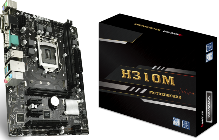 BIOSTAR H310MHG Ver. 6.x Motherboard