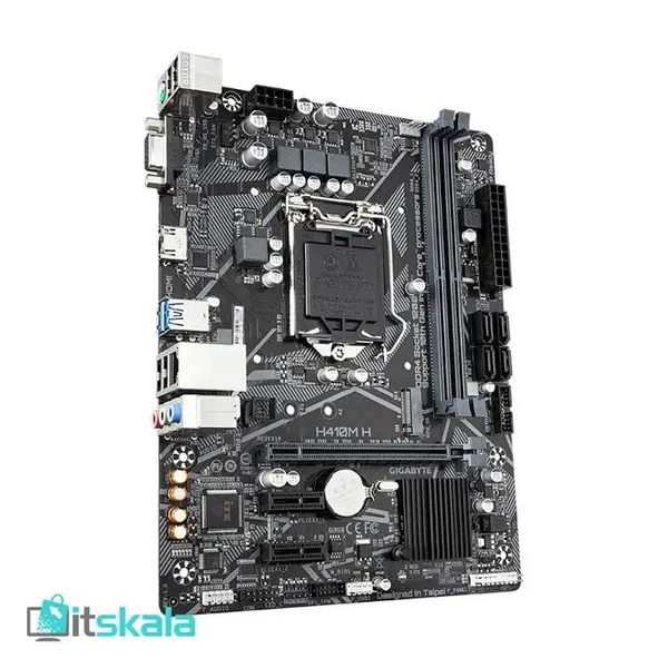 مادربرد گیگابایت مدل H410M H rev. 1.0 Motherboard: Gigabyte H410M H - 3