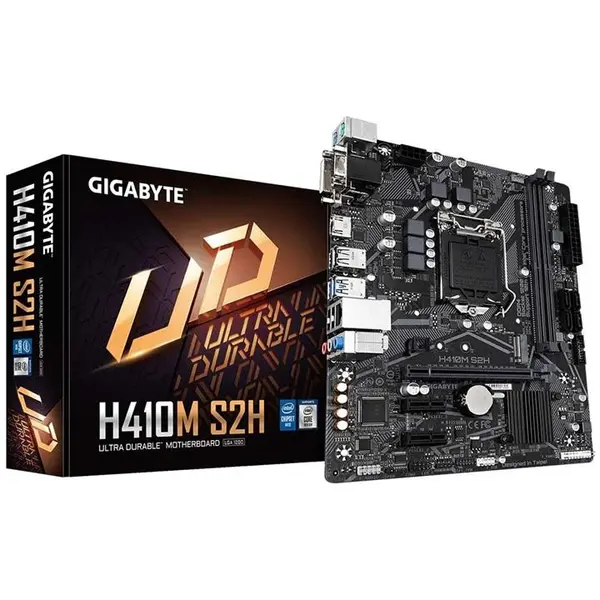 مادربرد گیگابایت مدل H410M S2H LGA 1200 Gigabyte H410M S2H LGA 1200 Motherboard