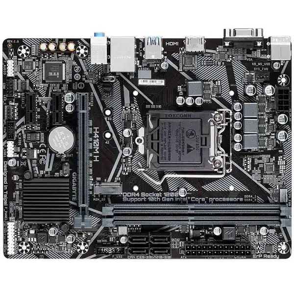 مادربرد گیگابایت مدل H410M S2H LGA 1200 Gigabyte H410M S2H LGA 1200 Motherboard
