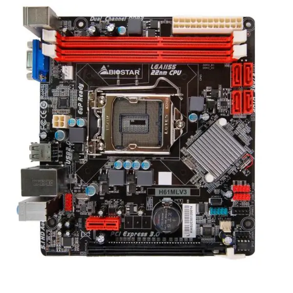 مادربرد بایوستار H61MLV3 Biostar H61MLV3 - 4