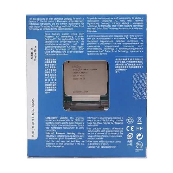 پردازنده مرکزی اینتل سری Haswell-E مدل Core i7-5820K Intel Haswell-E Core i7-5820K CPU - 2