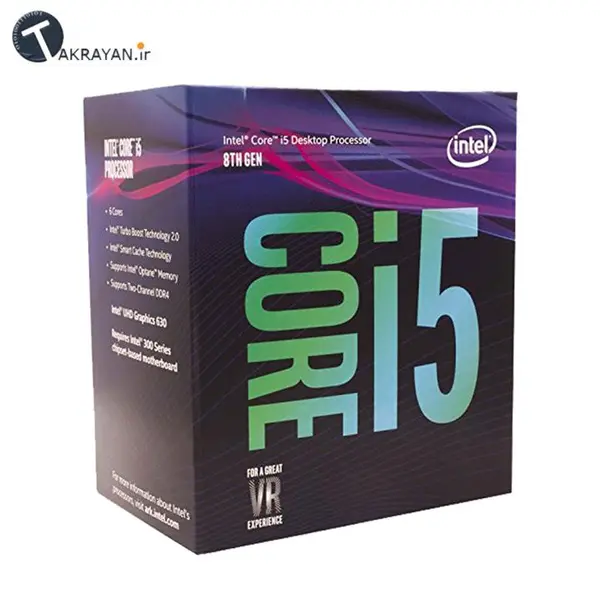 پردازنده اینتل مدل i5-8400 Intel Core i5-8400 Desktop CPU - 5