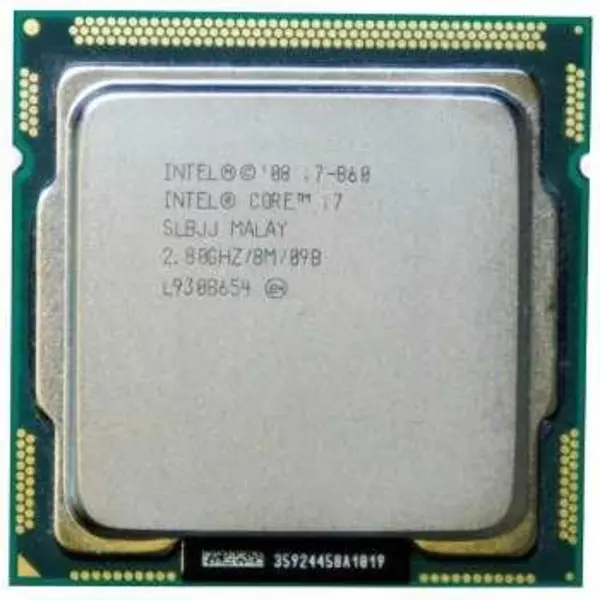 پردازنده Intel Core i7 860 2.80 گیگاهرتز 8 مگابایت LGA1156 CPU I7-860BOX Intel Core i7 860 Processor CPU - 4