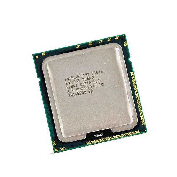 سی پی یو سرور Intel Xeon Processor X5670 Intel Xeon SLBV7 X5670 2.93GHz 6.4GT/s 12MB L3 Cache Socket LGA1366 - 2
