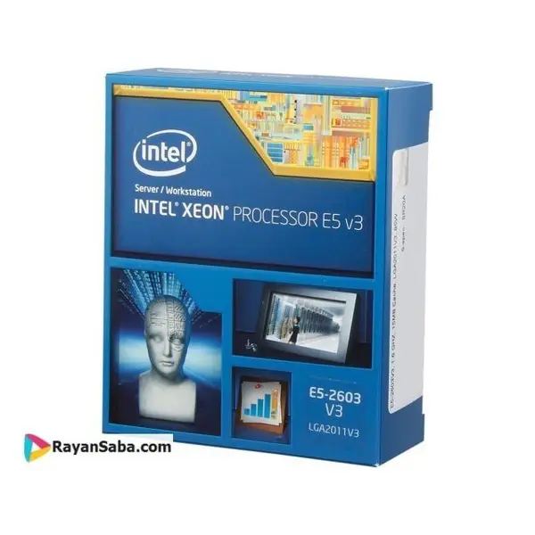 پردازنده سرور Intel Xeon Processor E5-2603 v3 Intel Xeon® E5-2603 v3 Haswell-EP Processor - 2