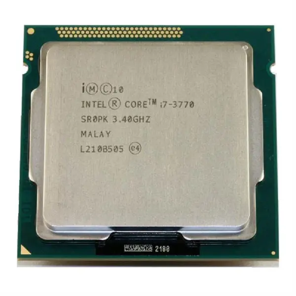 پردازنده مرکزی اینتل سری Ivy Bridge مدل Core i7-3770 Intel Ivy Bridge Core i7-3770 CPU stock - 3