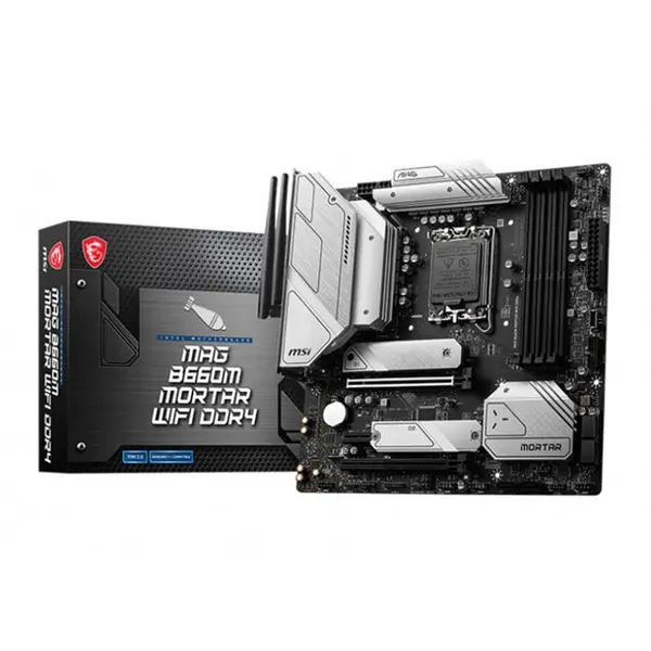 مادربرد ام اس آی MAG B660M MORTAR WIFI DDR4 MSI MAG B660M MORTAR WIFI DDR4 Motherboard - 3