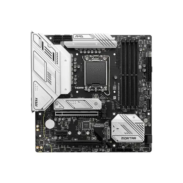 مادربرد ام اس آی مدل MAG B760M MORTAR MAX WIFI سوکت 1700 MSI MAG B760M MORTAR MAX WIFI 1700 Motherboard - 3