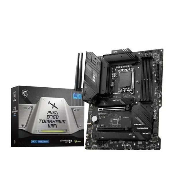مادربرد ام اس آی مدل MAG B760 TOMAHAWK WIFI DDR5 MSI MAG B760 TOMAHAWK DDR5 WIFI LGA1700 Motherboard - 4