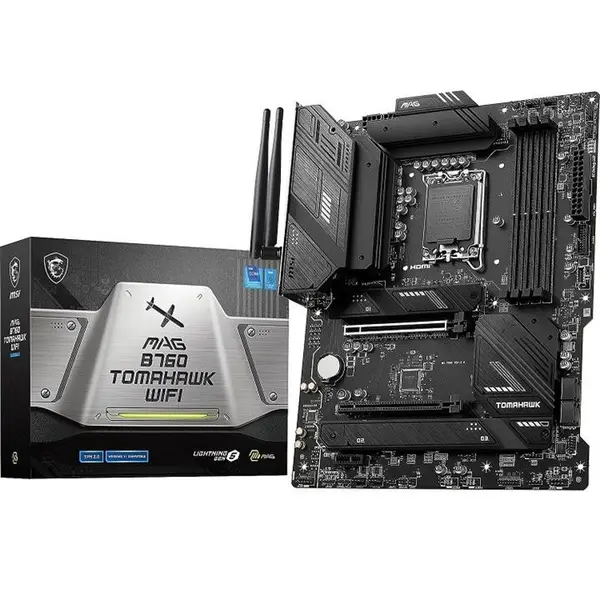 مادربرد ام اس آی مدل MAG B760 TOMAHAWK WIFI DDR5 MSI MAG B760 TOMAHAWK DDR5 WIFI LGA1700 Motherboard - 2