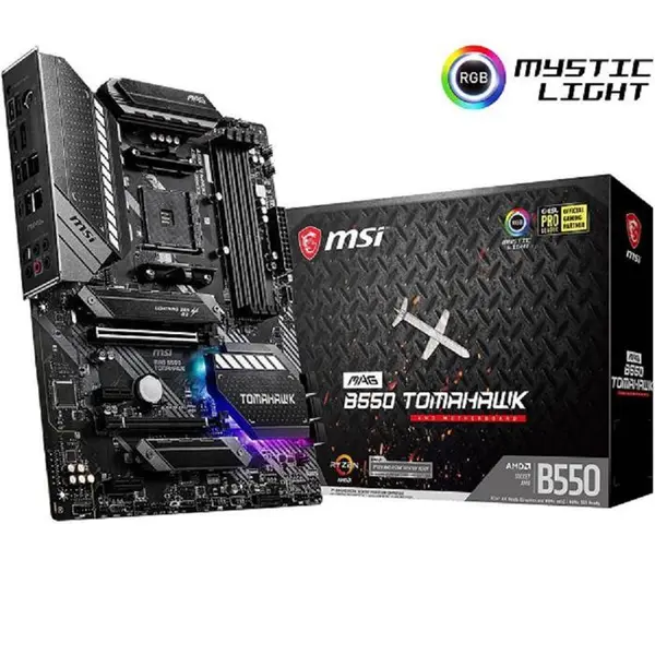 مادربرد ام اس آی مدل MAG B۵۵۰ TOMAHAWK MSI MAG B550 TOMAHAWK AM4 Motherboard - 4