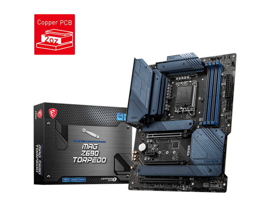 MSI MAG Z690 TORPEDO LGA  1700 Motherboard