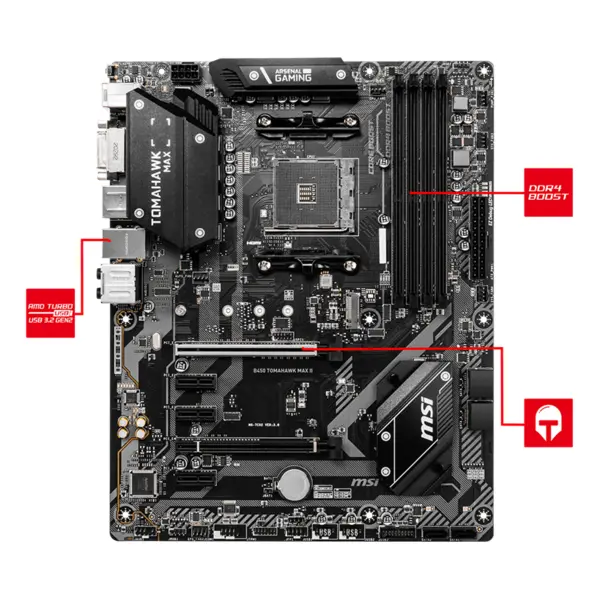 MSI B450 TOMAHAWK MAX II - 5
