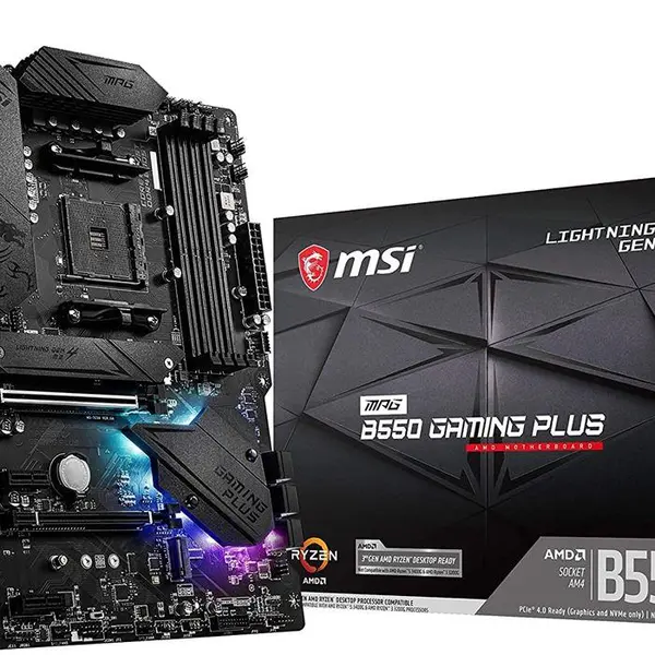 مادربورد msi مدل e-sports big board b550 gaming plus MSI MPG B550 Gaming Plus Gaming Motherboard
