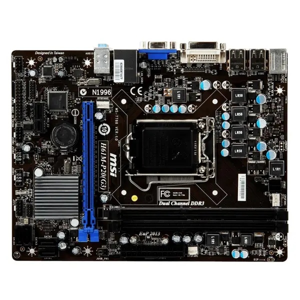 مادربرد MSI مدل H61M-E23-B3 MSI H61M-P20/B3 - 2