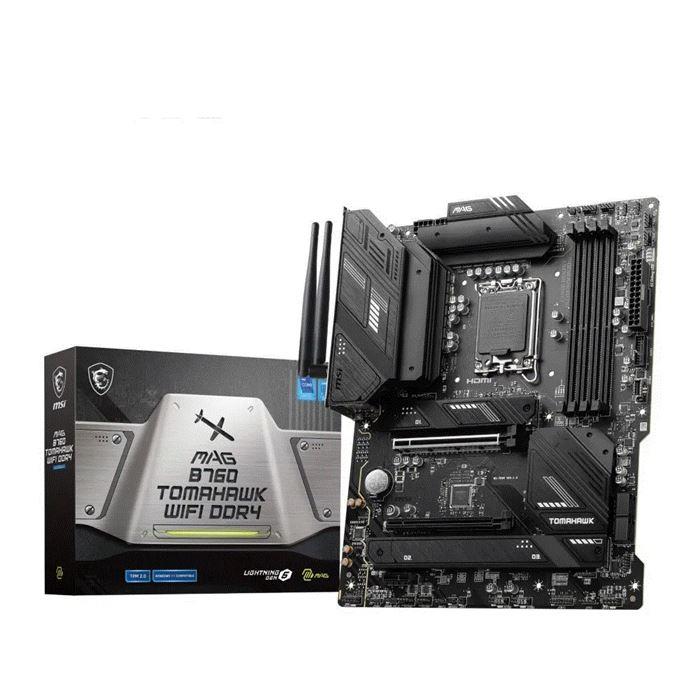 MSI MAG B760 TOMAHAWK WIFI DDR4 LGA 1700 ATX Motherboard