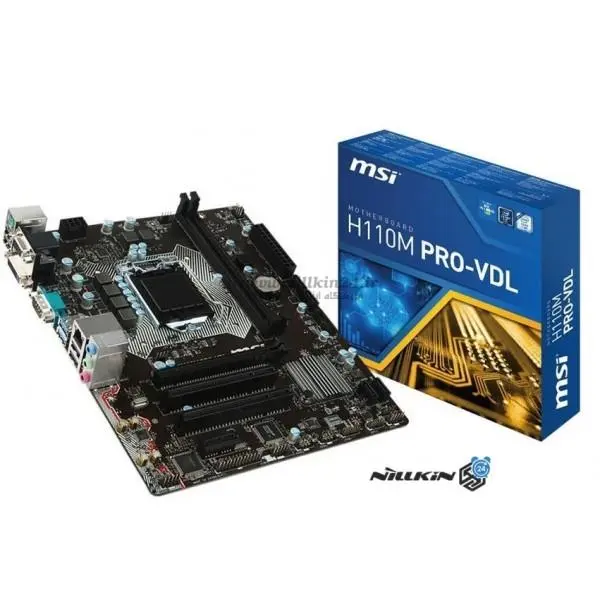مادربورد ام اس آی MSI Motherboard H110M PRO-VDL LGA 1151 Msi H110M PRO VDL LGA 1151 Motherboard - 5