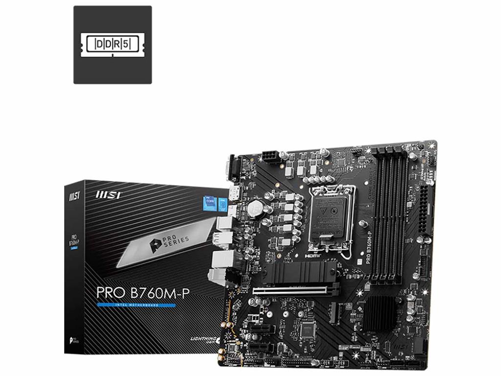 M.B MSI INTEL PRO B760M P DDR5