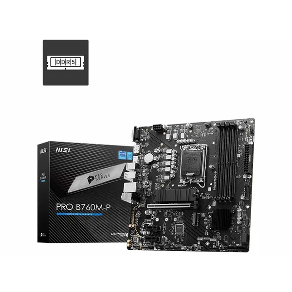 M.B MSI INTEL PRO B760M P DDR5